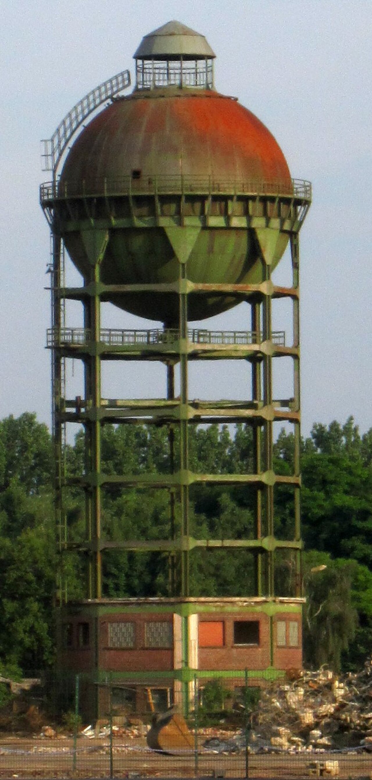 Wasserturm der Stahlwerke Bochum